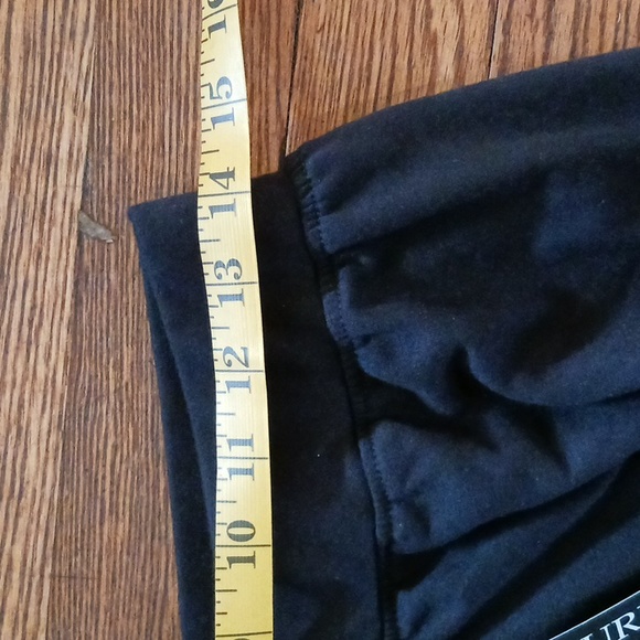 E. MALINE NWT Petite M Women's Leisurewear Soft Black Pants - Picture 8 of 13